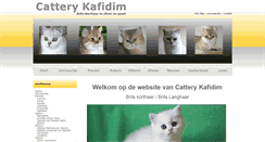 Desktop Screenshot of catterykafidim.nl